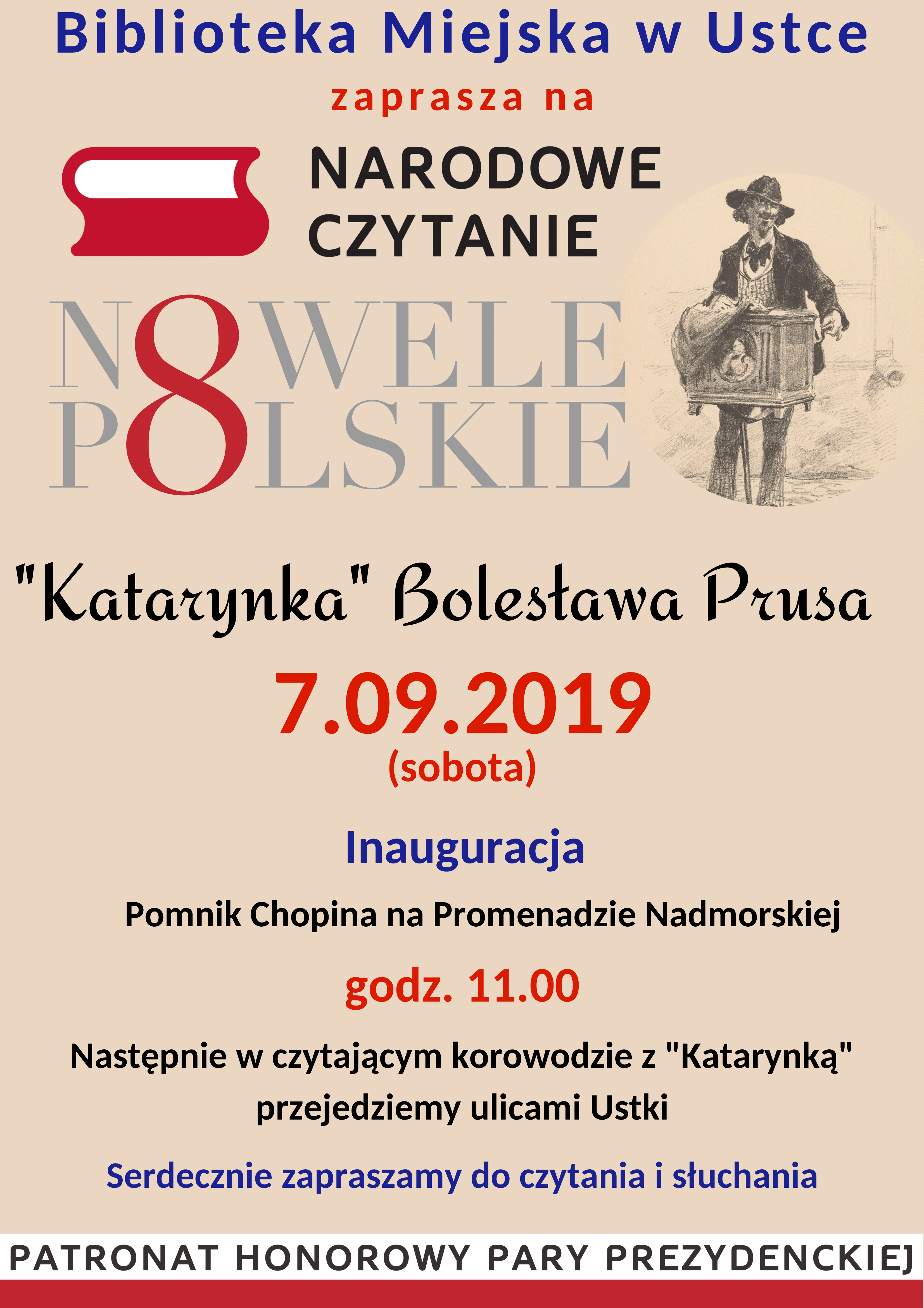 Narodowe Czytanie 2019 plakat