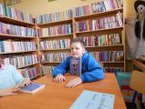 Zdjęcie ze spotkania Dyskusyjnego Klubi Książki dla Dzieci i Młodzieży z dnia 16 kwietnia 2015 roku.