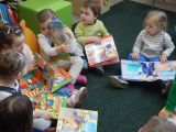 Zdjęcie z lekcji bibliotecznej