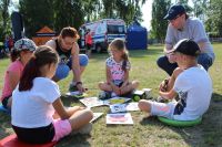 Spotkanie planszowkowe w plenerze