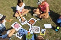 Spotkanie planszowkowe w plenerze