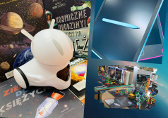 Zdjęcie przedstawia robota photon