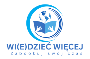 logotyp projektu Wi(e)dzieć więcej. Zabookuj swój czas