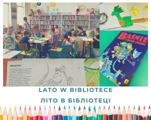 Zdjęcie dzieci podczas głośnego czytania i zadania plastycznego