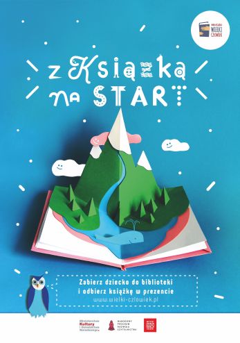 Plakat projektu Mała Książka - Wielki Człowiek