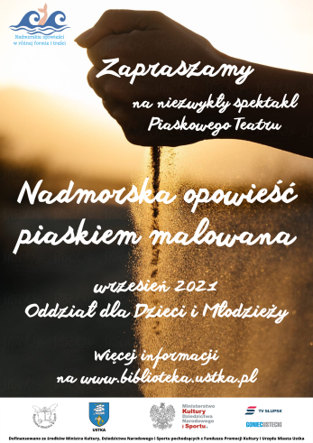 Infografika - dotyczaca spektaklu Piaskowego Teatru