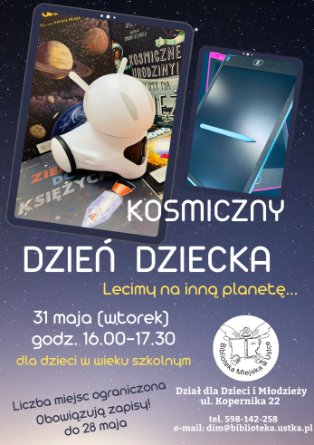 plakat promujący spotkania wtorkowe w maju