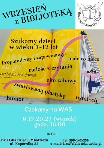 plakat promujący spotkania wtorkowe