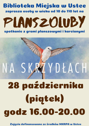 infografika dotycząca spotkania planszolubów, które odbędzie się 28 października w godz. 16.00-20.00