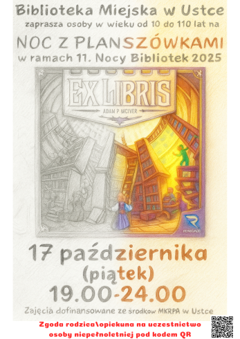 infografika odnosnie lipcowych spotkan z grami planszowymi