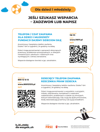 Bezpieczenstwo maloletnich - infografika