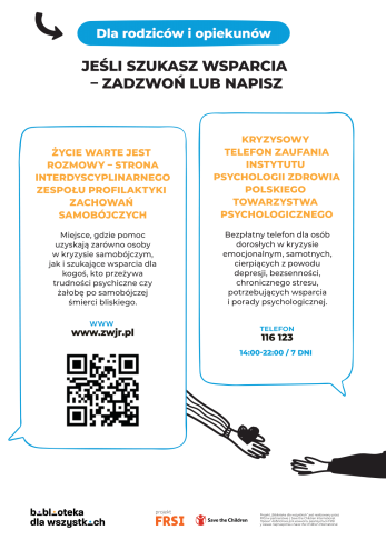 Bezpieczenstwo maloletnich - infografika