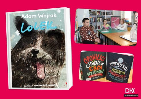 kolaż zdjęć ze spotkania DKK dla Dzieci i Młodzieży