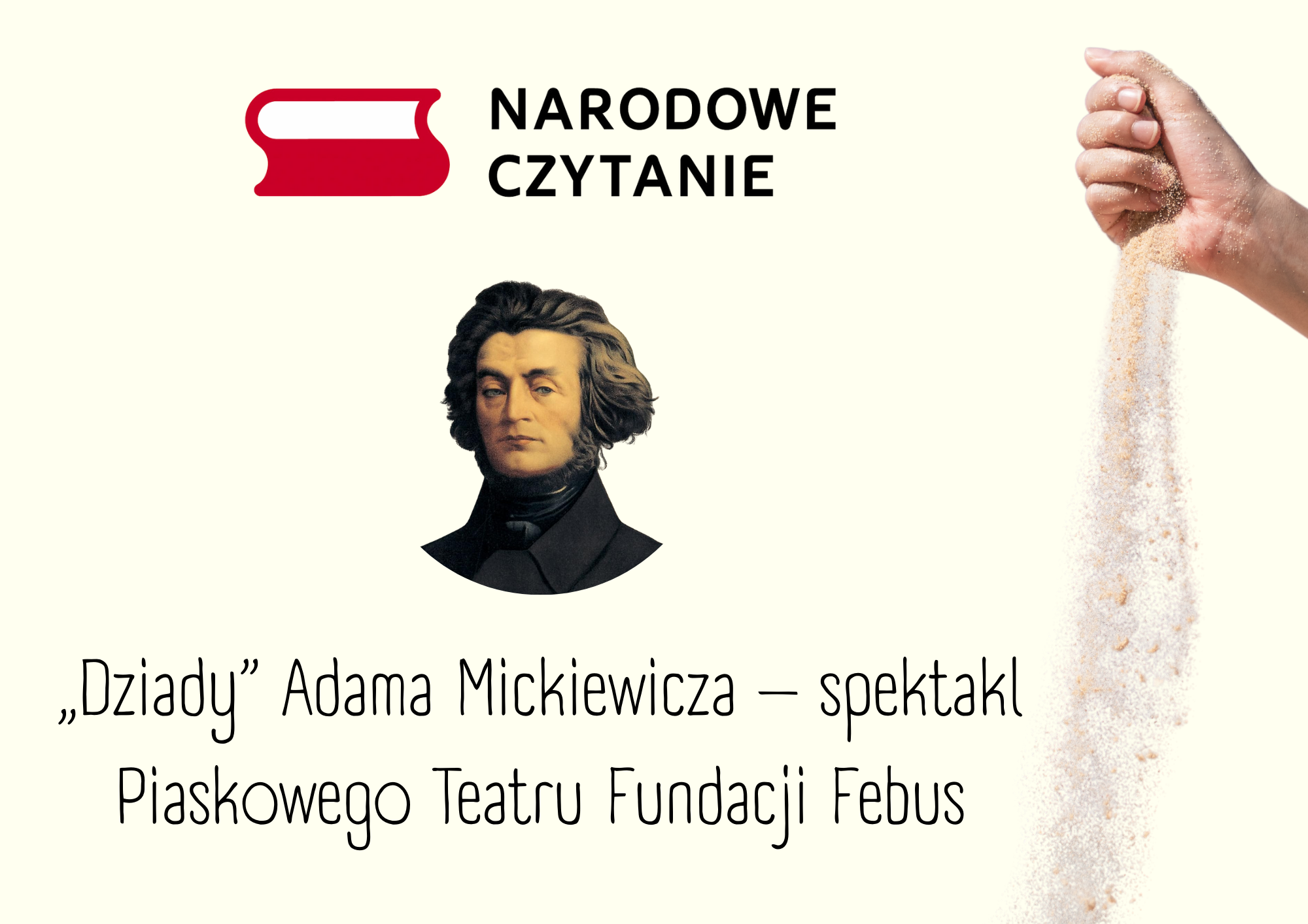 Infografika odnosnie Narodowego Czytania 2026