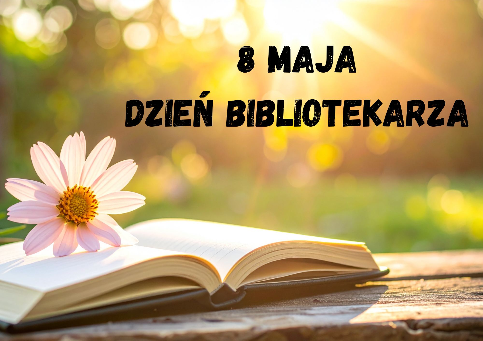 Infografika odnosnie dnia bibliotekarza