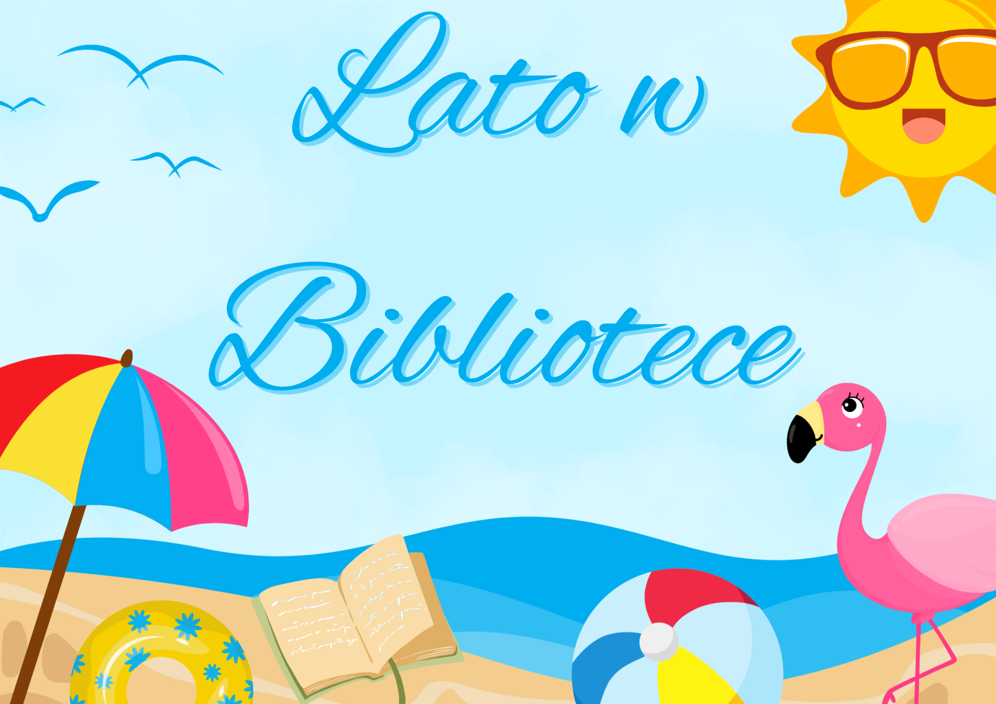 Infografika odnosnie letnich wtorkowych spotkań literacko-plastycznych